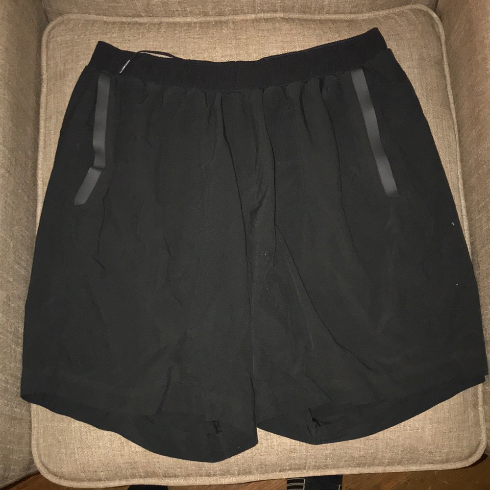 Black lululemon shorts